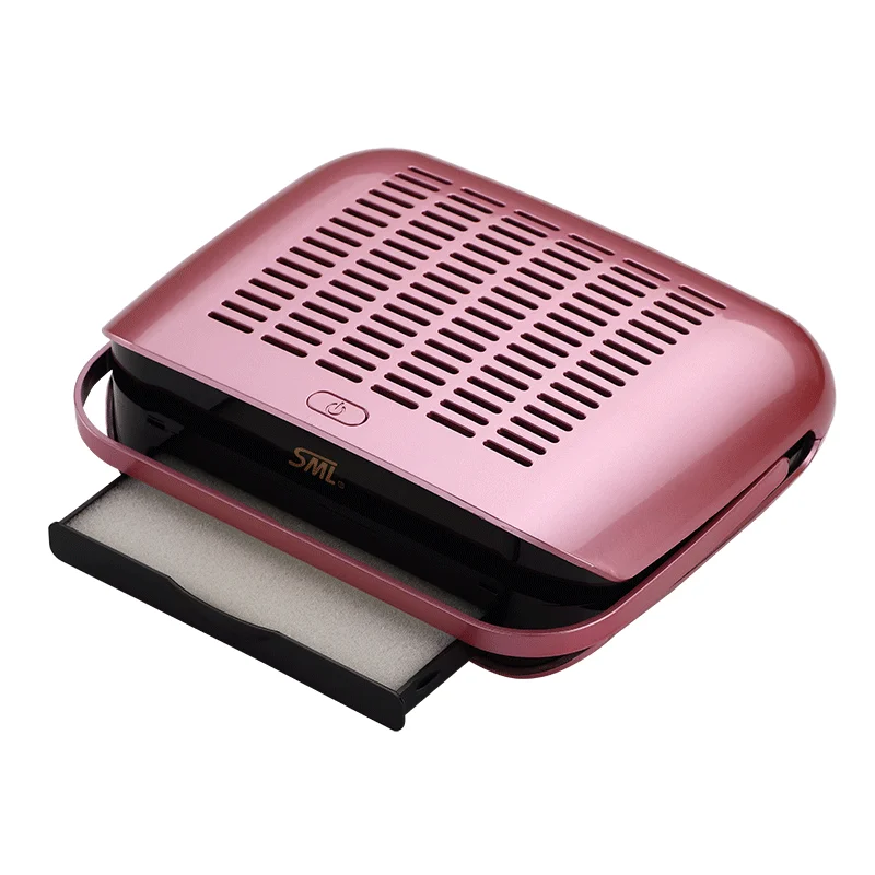 New model 68w nail dust collector Nail dryer tool vacuum cleaner nail table dust collector