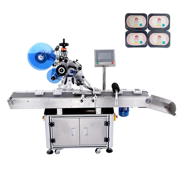 Labor saving automatic labeling machine for festival card