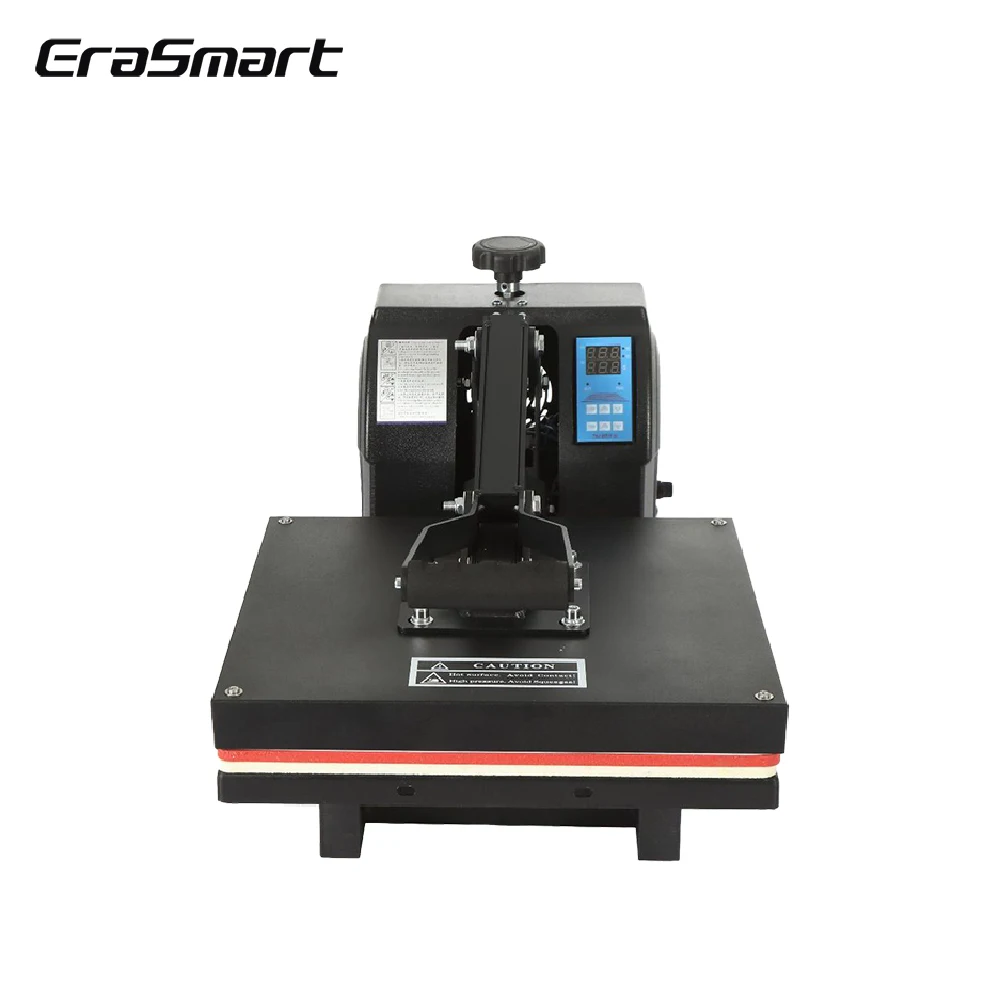 New Arrivals Erasmart 38*38cm T Shirt Printer Heat Press Machine Portable Mini DTF Printer Heat Press Machine