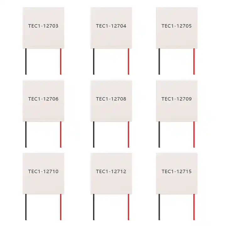 TEC1-12710 TEC Thermoelectric Cooler Peltier 12V 40mm Plate Module CPU