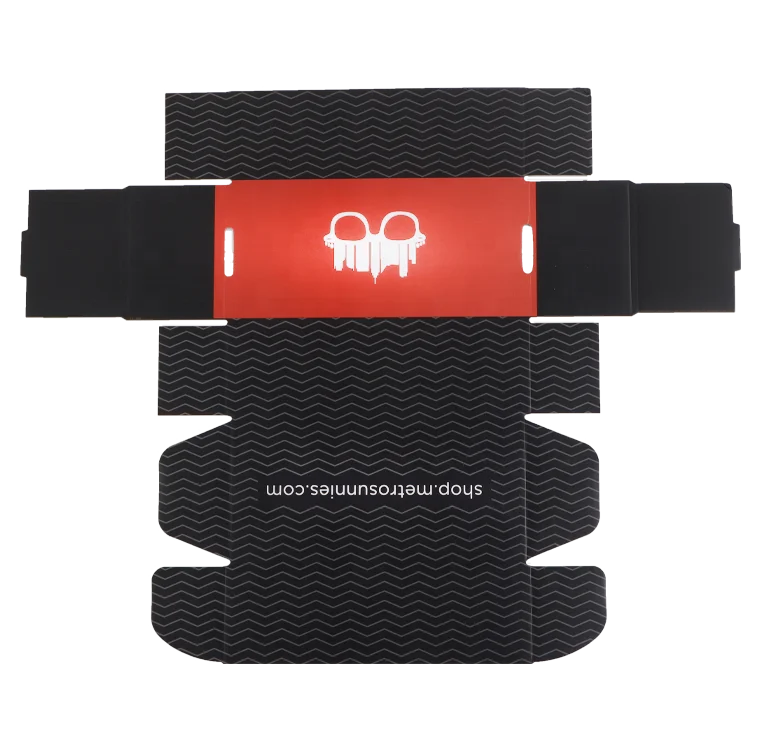 Custom Luxury Black Boxes For Shoes Offset Logo Printing Corrugated Cardboard Paper Fold Box Mailer Shipping Box Strong