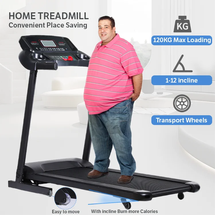 New arrival offer customized service high quality electric gym equipment motorized fitness treadmill with incline for running