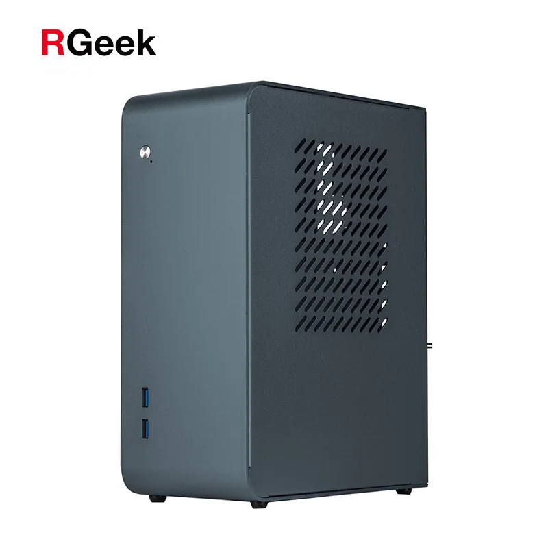 Алюминиевый корпус для игрового ПК RGeek U110 i5 9400F i3 9100F Mini ITX