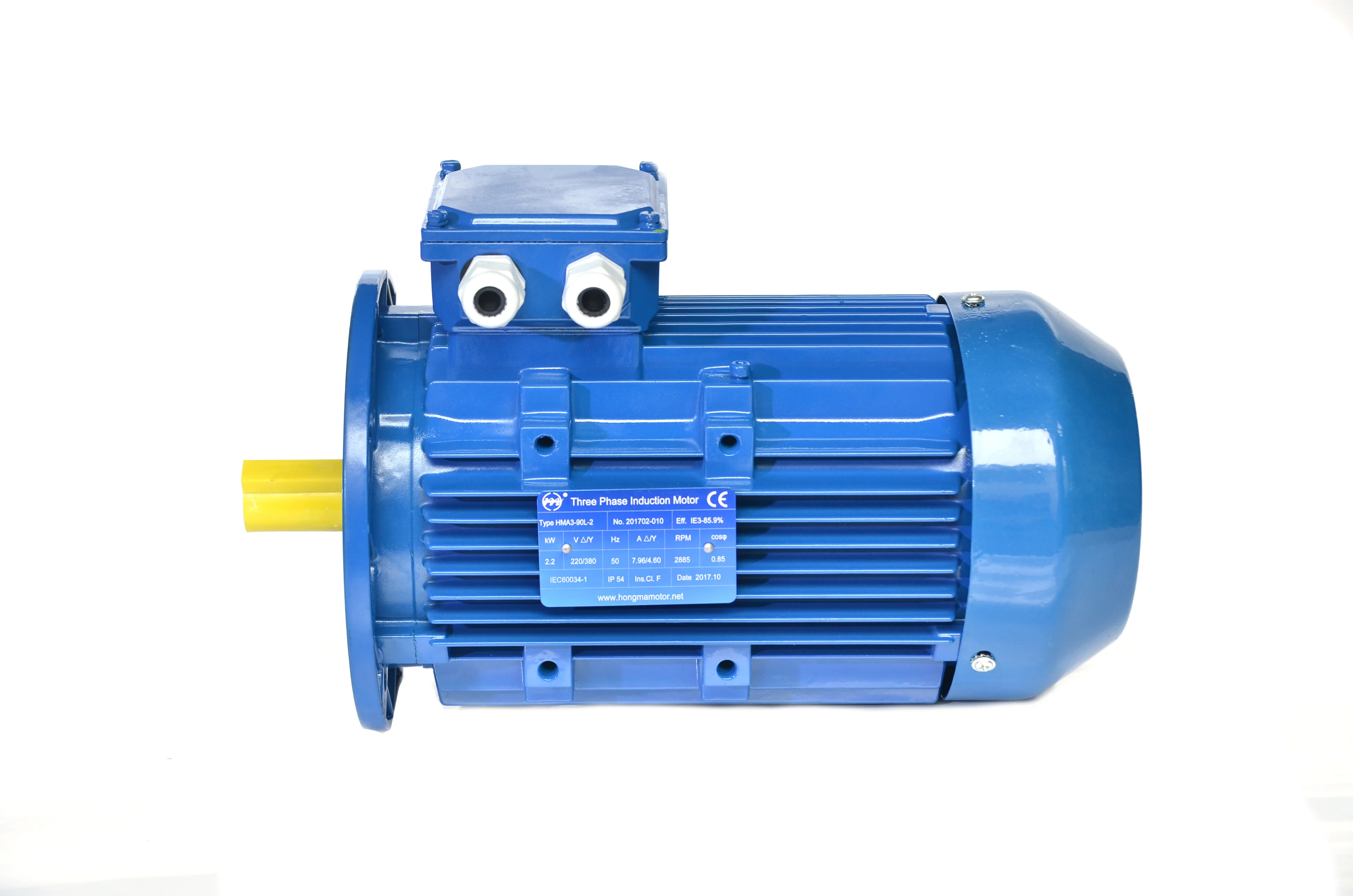  3 фазный асинхронный двигатель 7.5kw 3000 об/мин 10hp Электрический