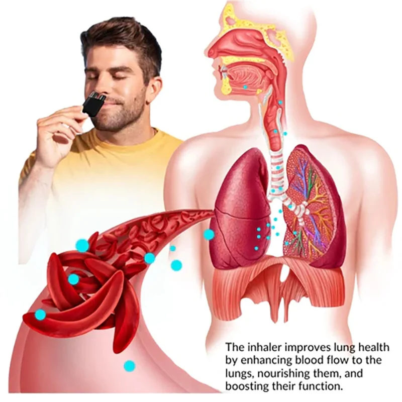 Liver Cleansing Nasal Inhaler Herbal Repair Nasal Box Quick Natural Long Lasting Nasal Inhalers Stick