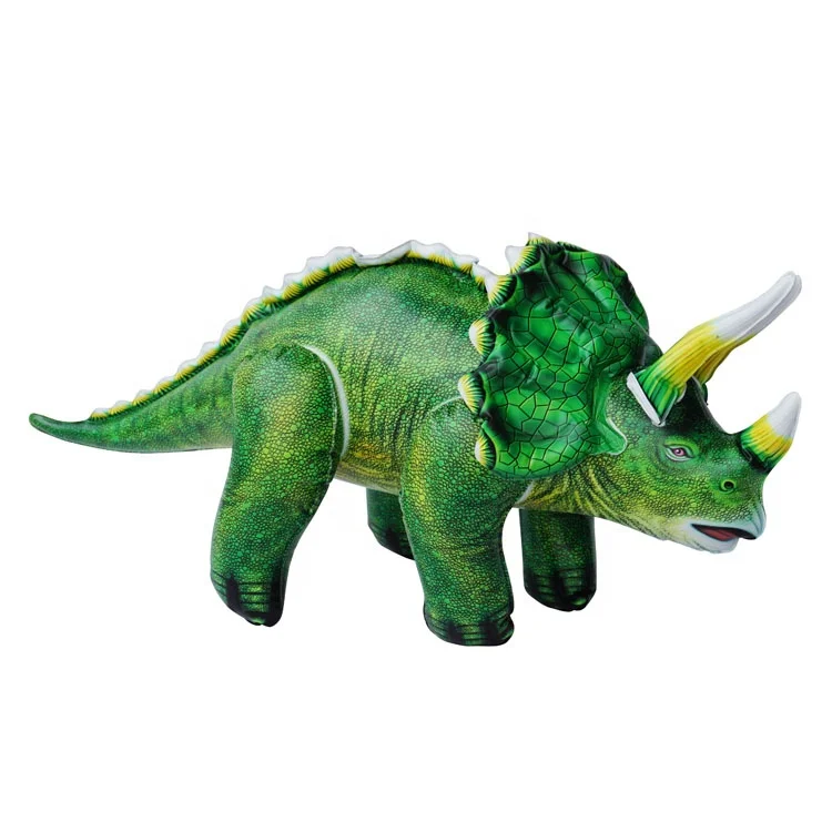 46in L Amazon Hot sale  Toy High quality inflated animal costumes for kids Green realistic Stegosaurus