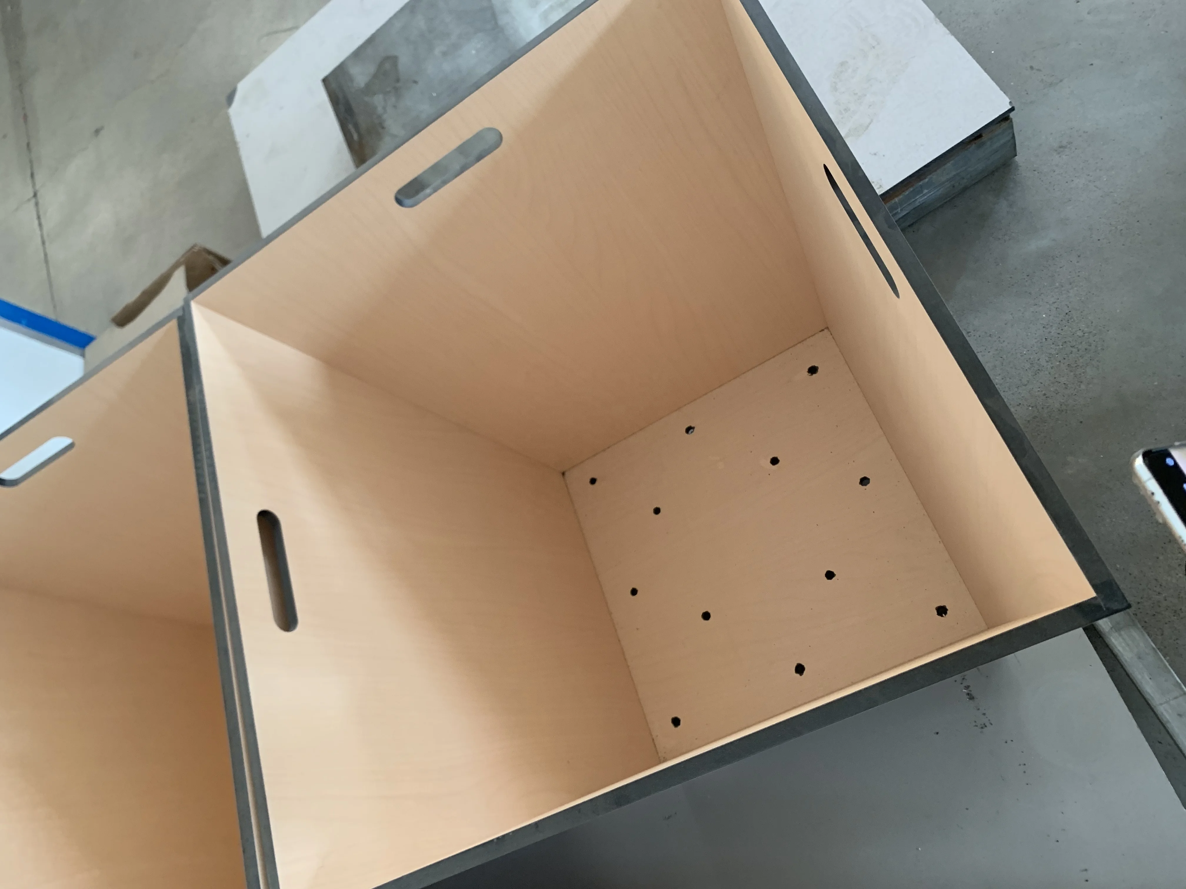 KEPLER Outdoor Anti UV High Pressure Compact Laminate Phenolic Resin Panel HPL Flower Pot Durable Customized Design