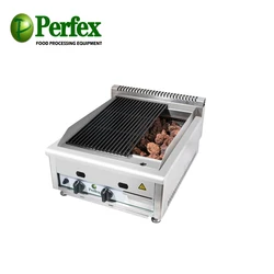 commercial bbq for gas lava rock grill