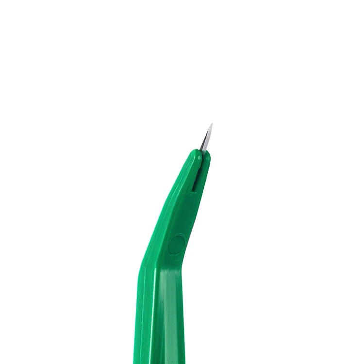 3 Mm Exserted Length Wholesale Prices Green Sterile Knife Vessel Scalpel