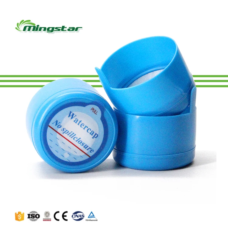 Non-Spill 18.9L/19L/20L/5 Gallon Water Plastic Bottle Smart Lids Press Cap Cover 55 mm Bottle Cap