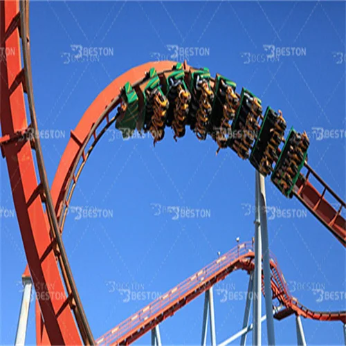 Beston Amusement Rides Outdoor 16 Person Roller Coaster Carnival Roller Coaster Ride For Sale