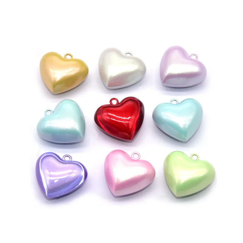 
Diy heart-shaped small brass bells seamless welding bell decorative bells 