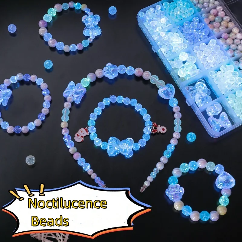 Kids Gifts and Crafts DIY Jewelry Making Toys Beads for Bracelet Making Kit