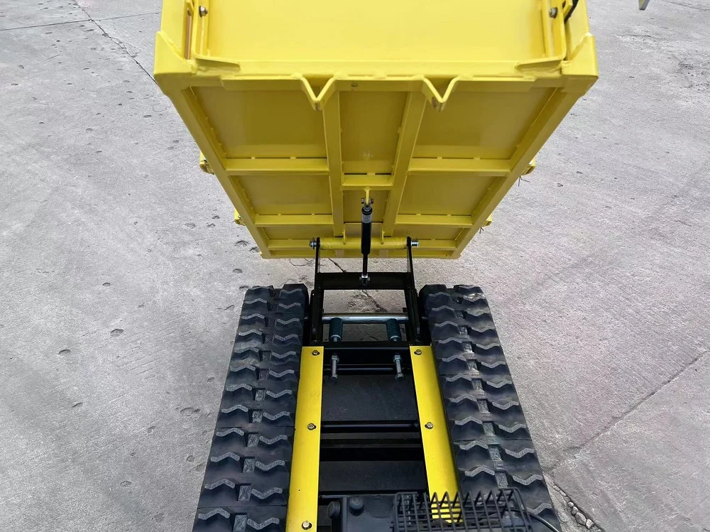 self load track dumper 1ton 2ton 3ton 4ton Woodland Garden Loader mini track crawler dumper in Malaysia