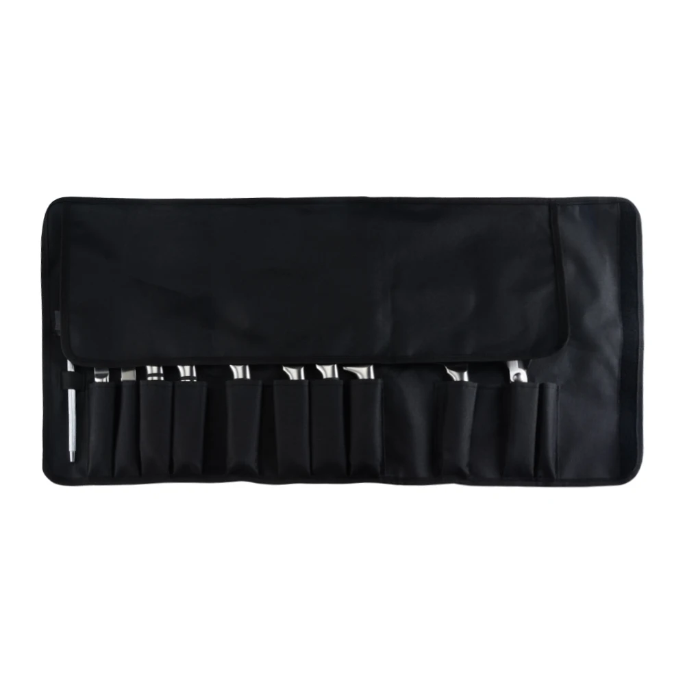 
Amazon Hot Super Sharp 7Cr17mov High Carbon Stainless Steel Sharpen Rod Design 8pcs Stainless Steel Knife Set With Knife Bag 