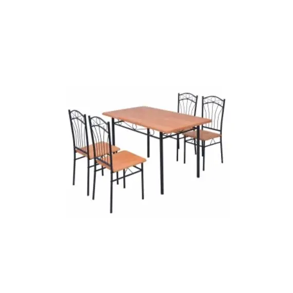 Dining Room Furniture Dining Table and Chair Sets 1+4 for Kitchen Room