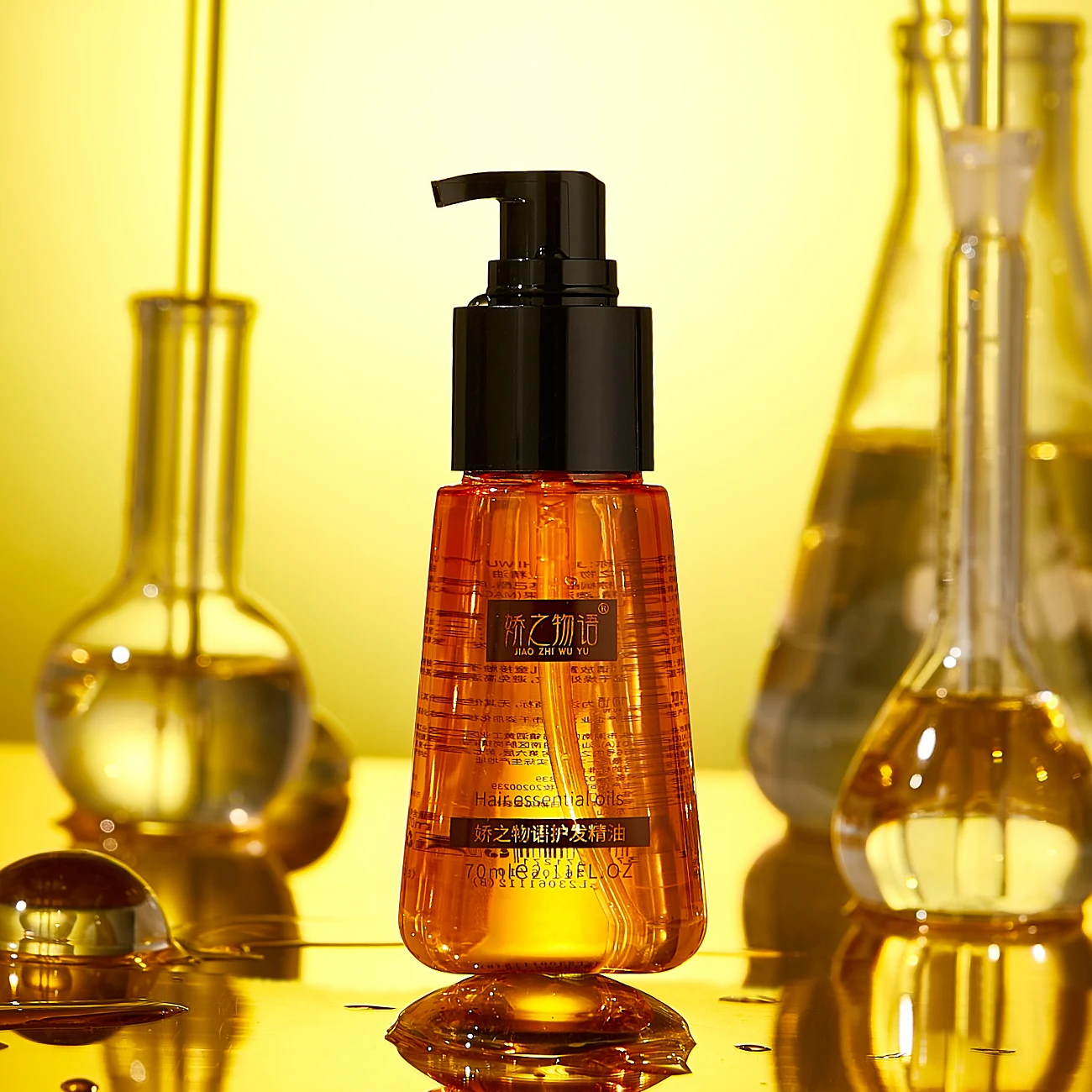 Wholesale Organic Repair Serum for Hair Repairing Anti-Frizz Improve Hair Dryness Smooth Shiny Macadamia Oil Hair Serum