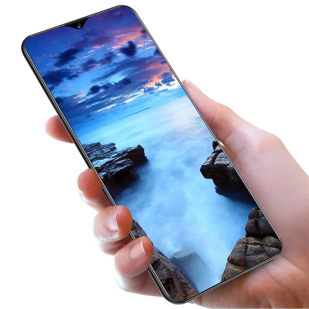 
Fashion new S20pro+ mobile phone true fingerprint unlock smart phone 4800mAh large capacity mobile phone 