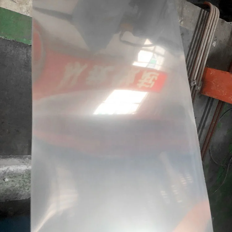 cold rolled stainless steel NO.4 surface hairline finish SB one side coated laser pvc grade 430 stainless steel plate