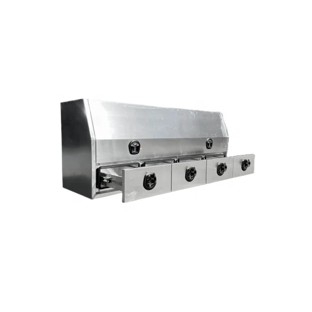 Pickup Ute Tray Truck Tool Box Aluminium Storage Toolbox With Drawers