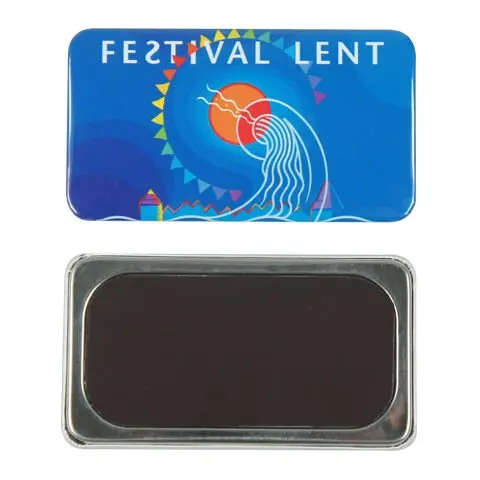 Rubber Magnetic Button 50x90mm