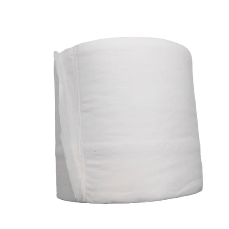 Mixed Pulp White Toilet Tissue Wholesale Cheap Toilet Roll Custom Embossing Toilet Paper