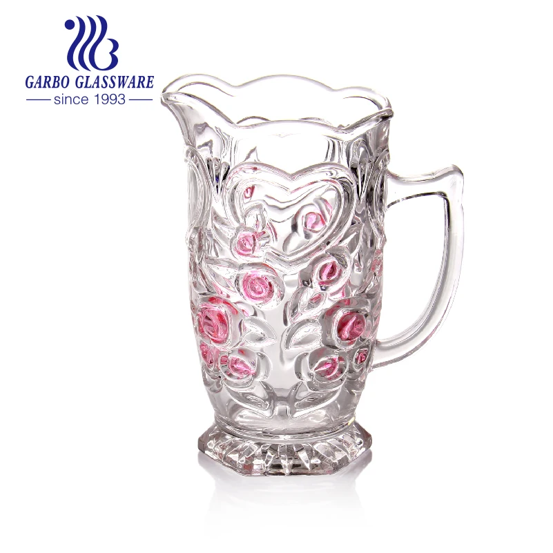 Л стеклянный кувшин для молока sangria стеклянный кувшин чайник для сока чая пива прозрачный