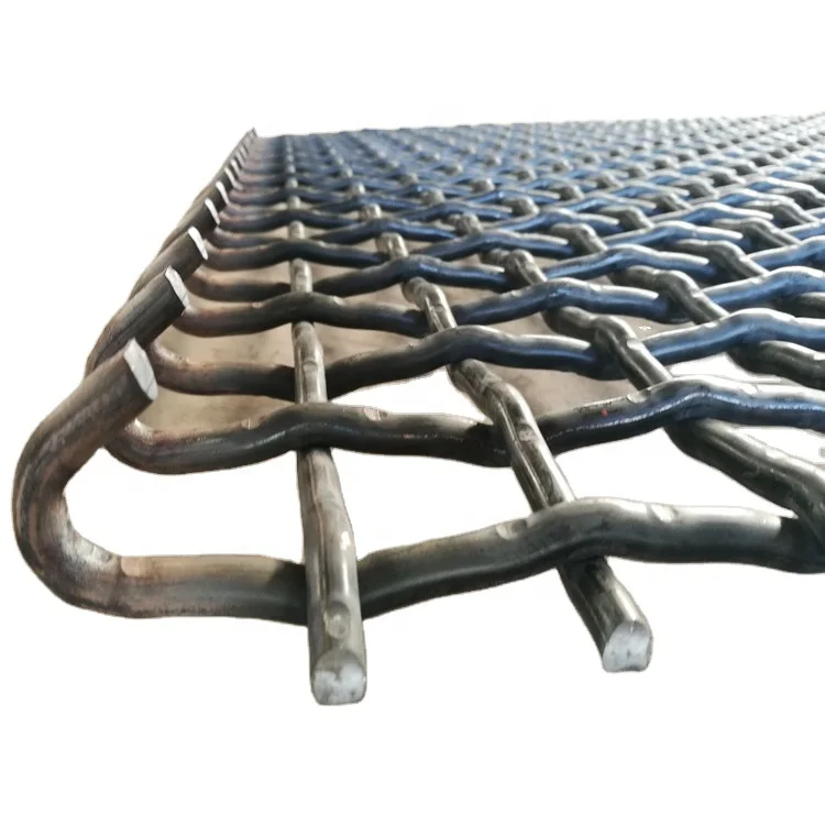 Высокопрочная 65Mn Вибрирующая сетка с крючком для горной промышленности для угольной шахты и агрегата