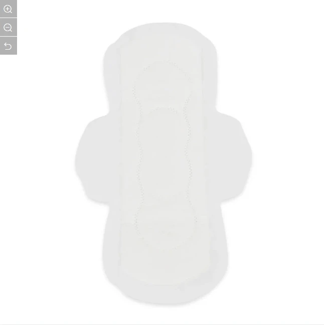 Disposable Sanitary Feminine Pads 100% Organic Cotton with Super Soft Ultra Thin