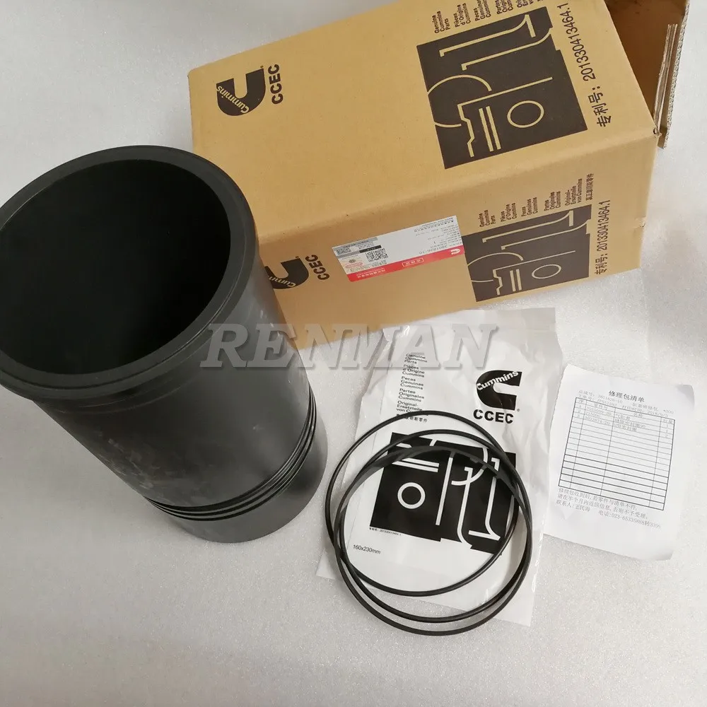 Cummins N14 NT855 NTA855 engine Cylinder Liner 3801701 3801748 3055099 3042763 3801826 210130 204090 3050922