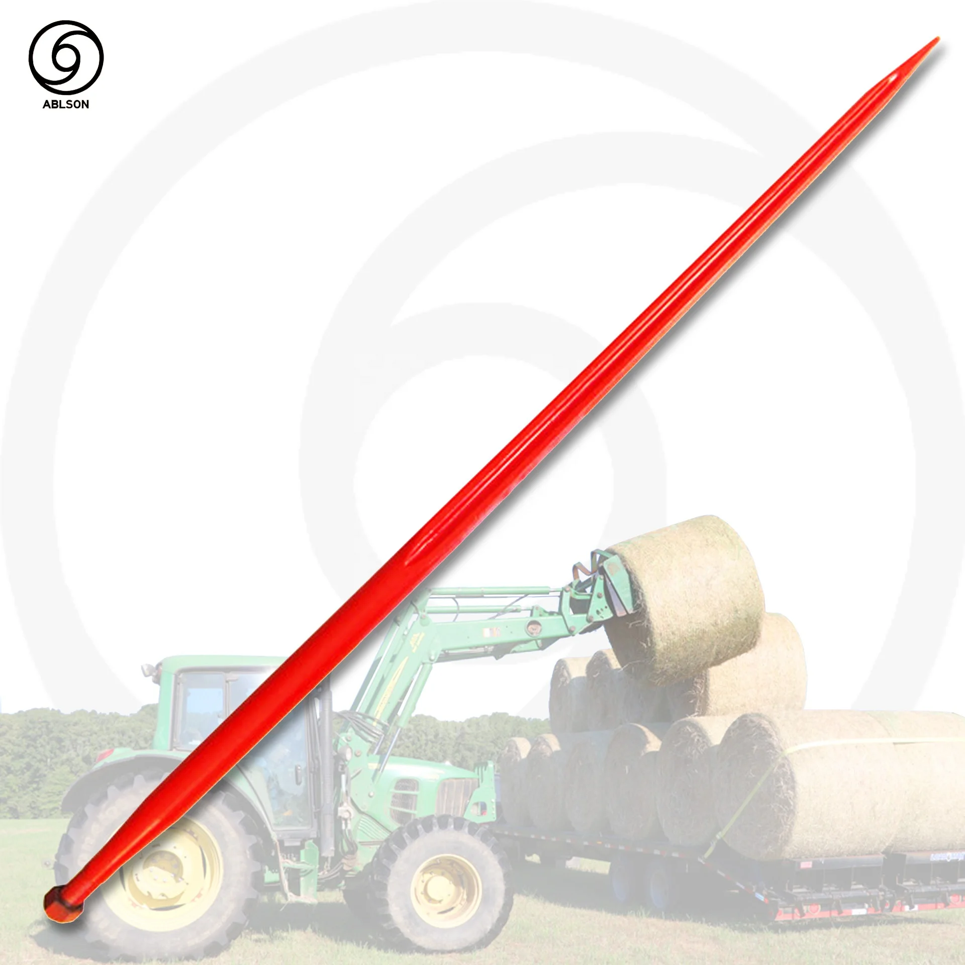 Кованые прямые зубцы для трактора погрузчика с сеном копья и запчасти кейков тракторов