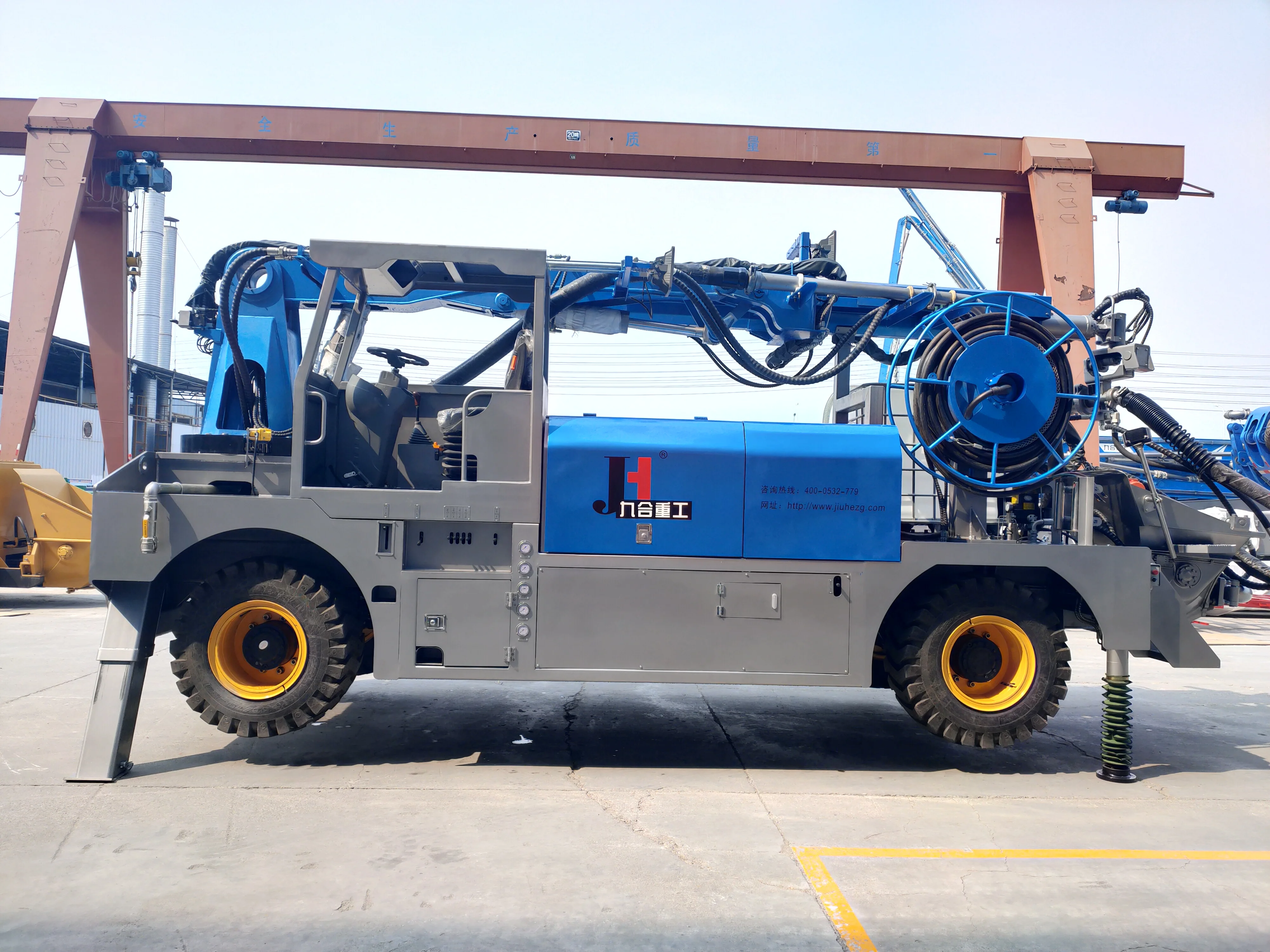 Hot sell Wet shotcrete spraying machine new type