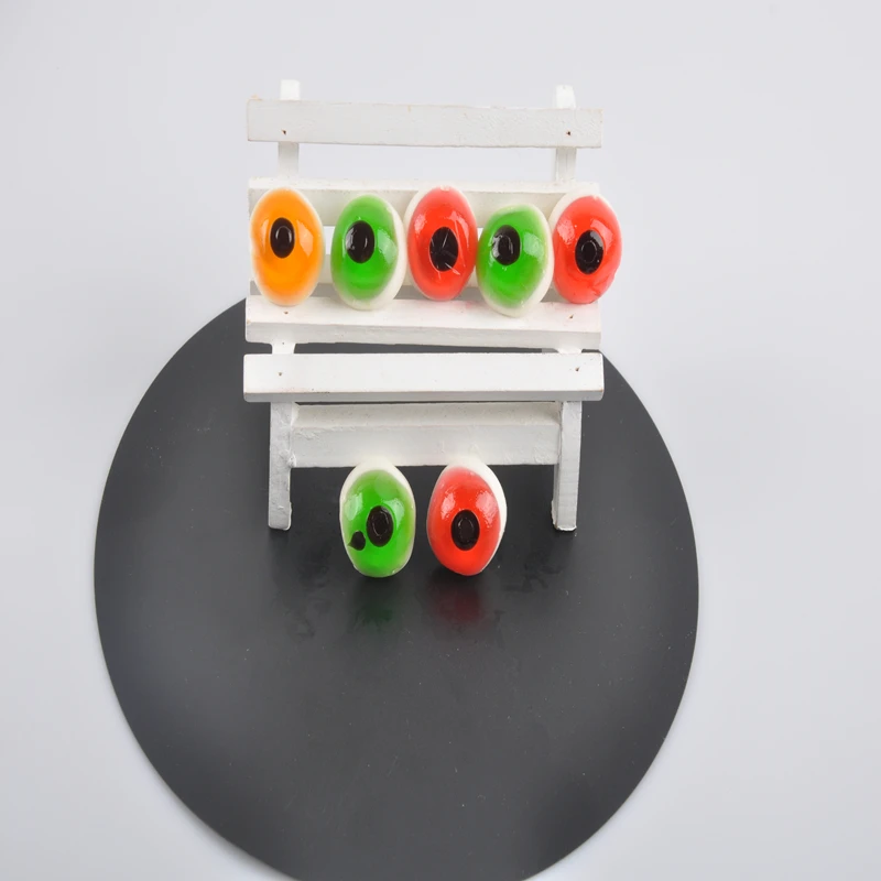 High Quality Wholesale Hamburger Gummy Candy Bulk Cheap Halal  Fruit Flavor Eyeball gummy candy Sweets