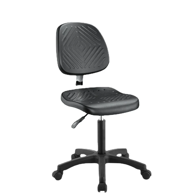 pu foam rolling lab chair rolling lab chair with back stool swivel chair  guangzhou lab furniture