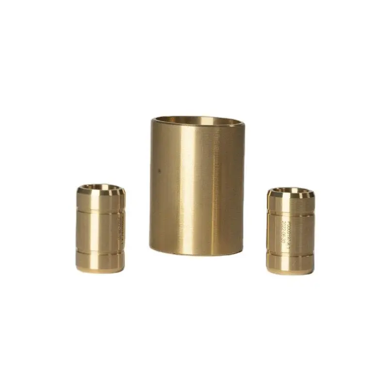 China manufacture wholesale high quality CNC machining brass tube small brass parts stainless steel brass parts