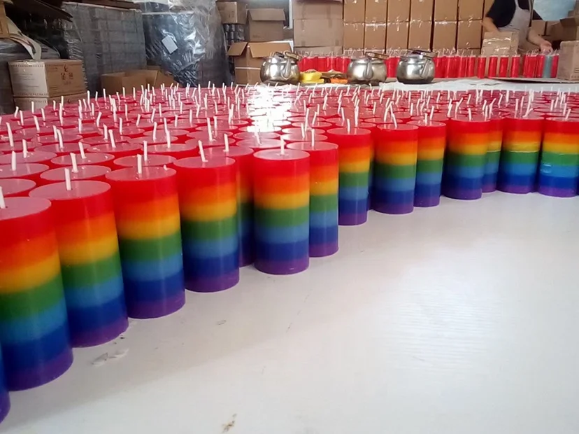 Manufacturers direct romantic birthday wedding candles classic column smokeless candles wholesale Scented candle