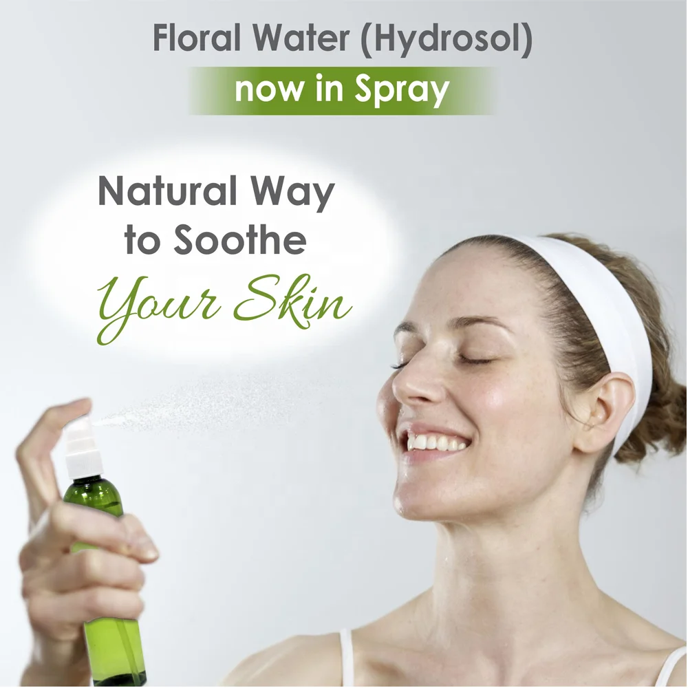 Private Label Neroli Floral Water Mist 100% Pure Neroli Hydrosol Spray for Sleep Face and Body