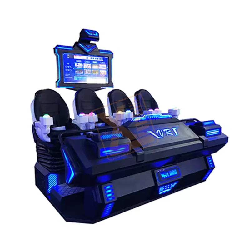 VR Game Machine 5D Cinema VR Equipment For 4 Players Virtual Reality Machine