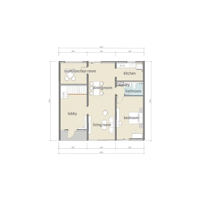 Microprocessor Portable Apartments For Rent 2 Bedroom Container House