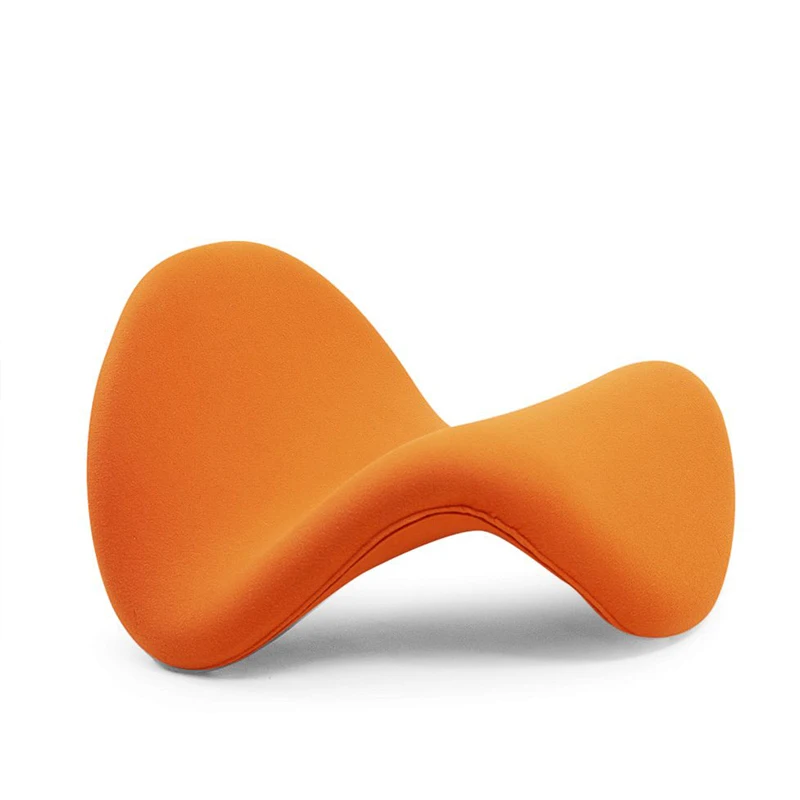 Wholesale Cheaper Creative Modern Design Stackable Tongue Chair Floor Legless Chair