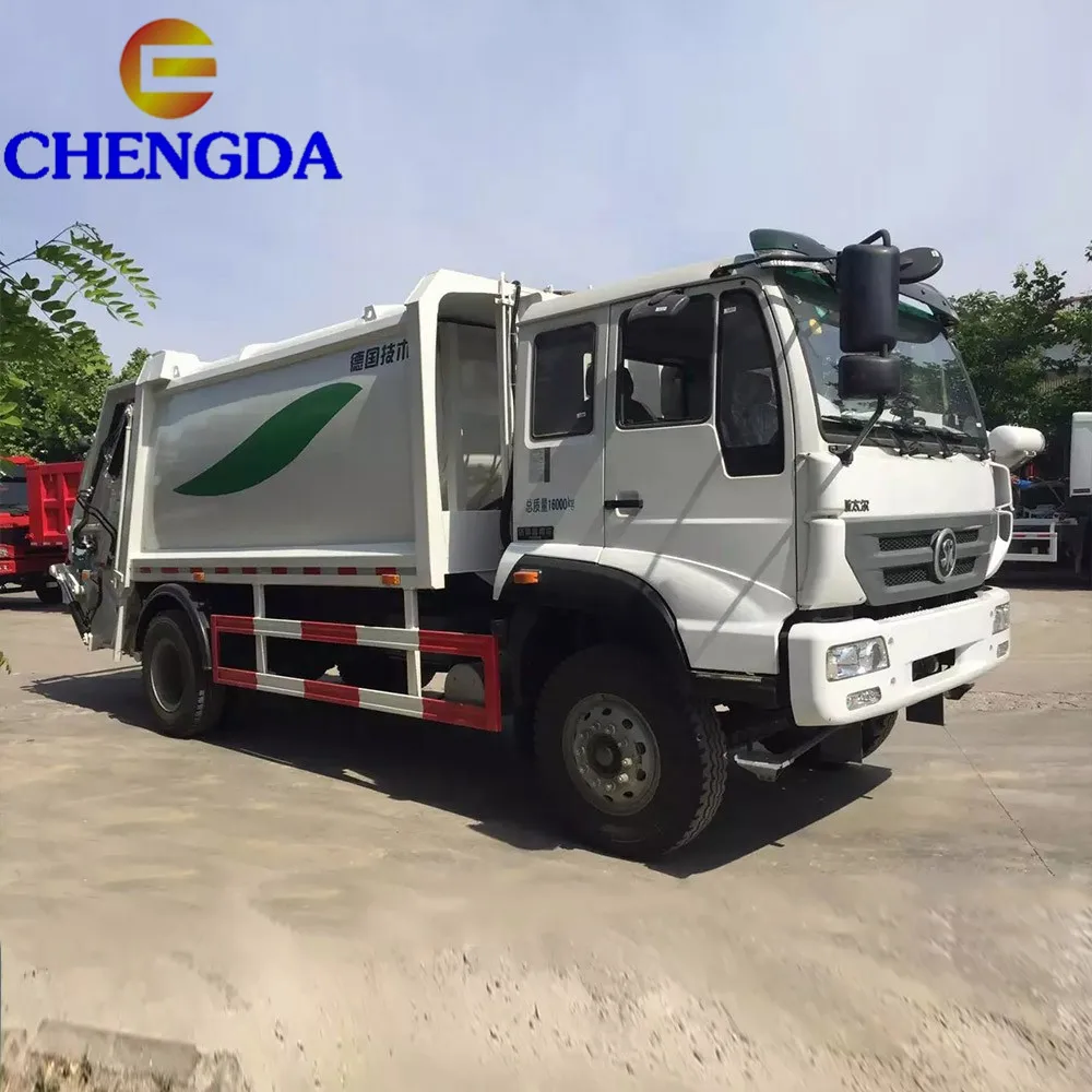 Used Howo Waste Management Garbage Transporting Trucks 15m3 Garbage Compactor Trucks
