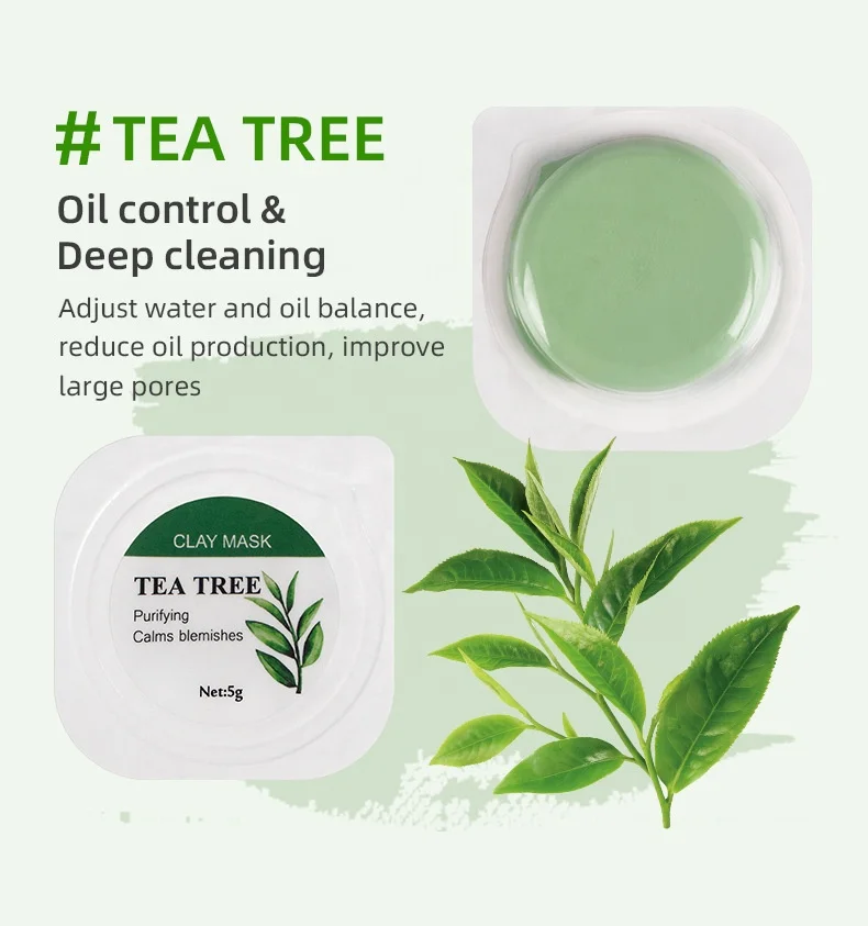 Cross-border Jelly Cleansing Clay Mask Avocado Small Pudding Water Sensing Smear acne removing mud mask