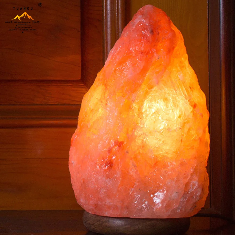 Original Himalayan Salt Rock Lamp (6-12 Lbs) For Healing | Made With Real Pink Salt!  Comes With UL Dimmer Switch