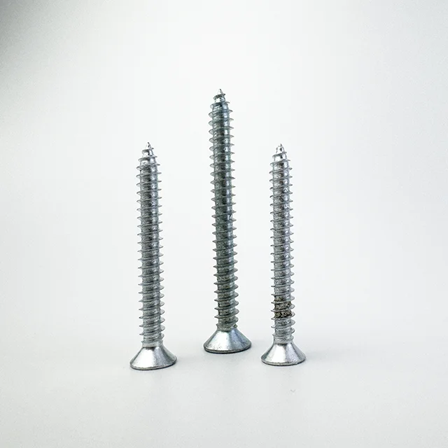 High Quality And Cost-Effective 10mm 35mm 50mm Steel Zinc Countersunk Head Self Tapping Invisible Wood Screws For Woodwork