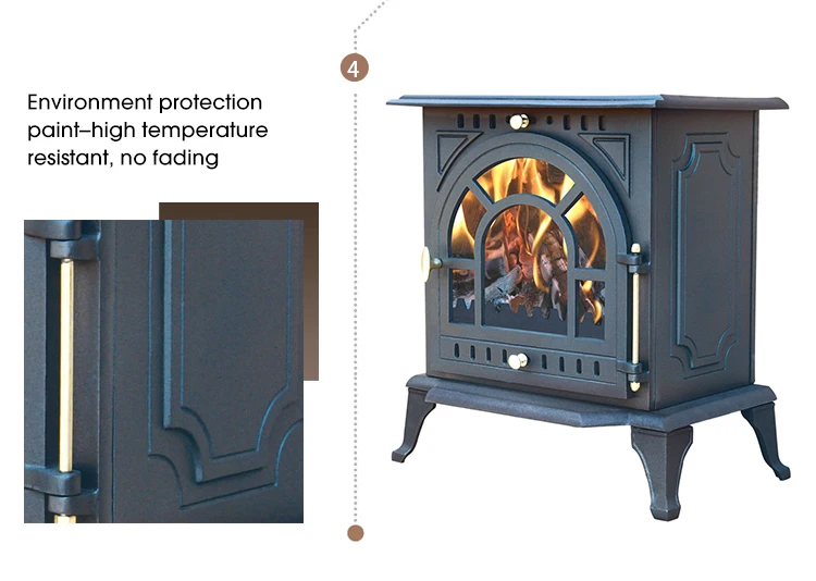 High Quality China Factory Cast Iron Coal Wood Burning Stove Burner For Sale