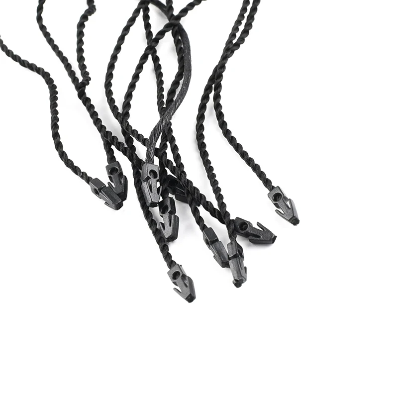 Wholesale Clothing Garment Hangtag String Plastic Hang Tag