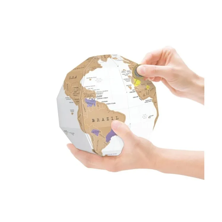 Hot sale high quality nice price fashion Scratch Ball Spherical DIY Assembly Travel Memo Toy