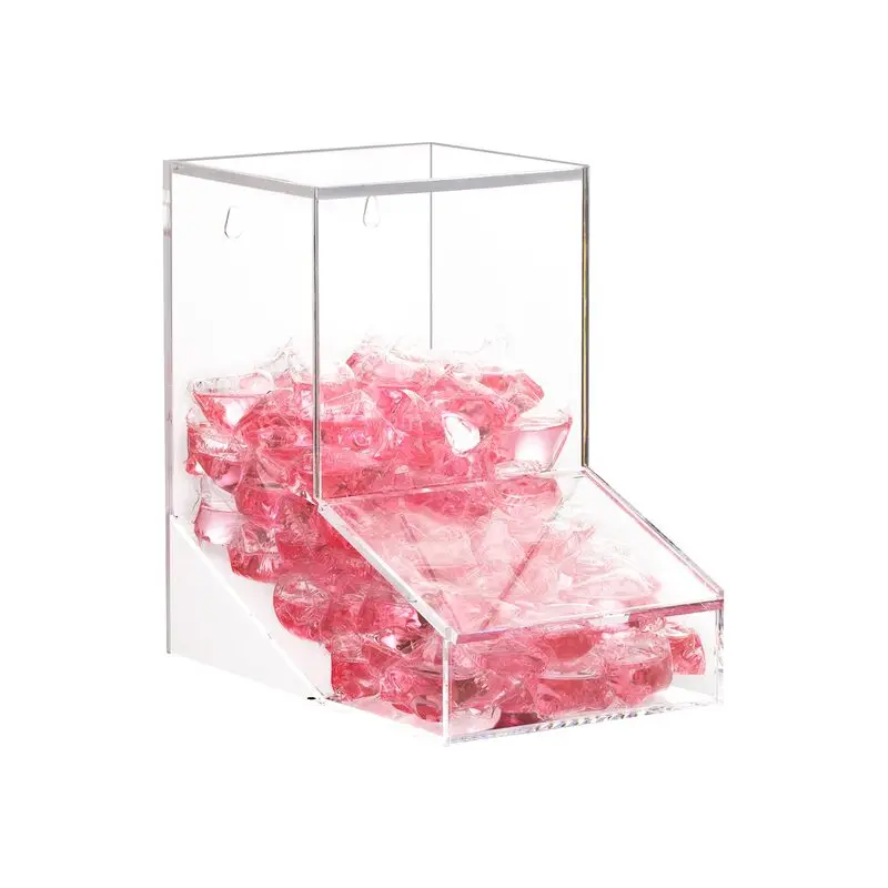 Manufacturer Supply Custom Clear Acrylic Candy Dispenser For Store Food Storage Container