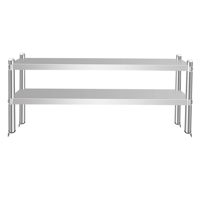 2/3 layers Stainless steel shelf Stainless steel kitchen equipment worktable shelf Stainless steel shelf on the table