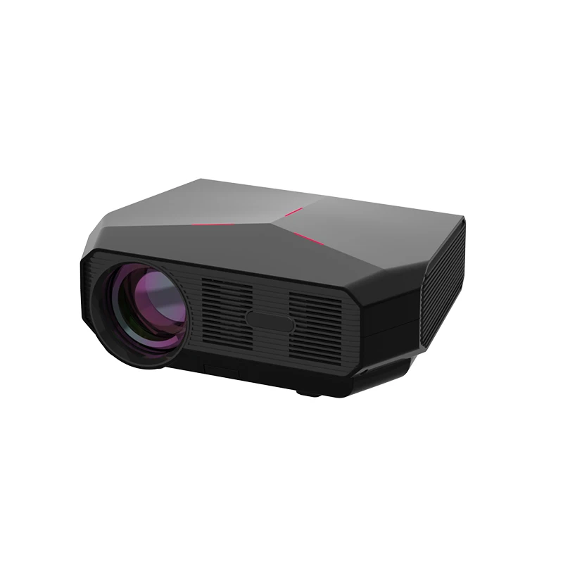 A4300 Pro HD Mini Projector 4800 lumens Home Theater 4K Projector Dual WIFI BT 5G Android 9.0 OS 1GB DDR3 8GB ROM Projectors